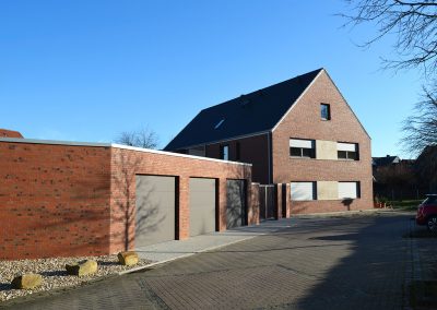 Natursteinfassade für Neubau, Sendenhorst